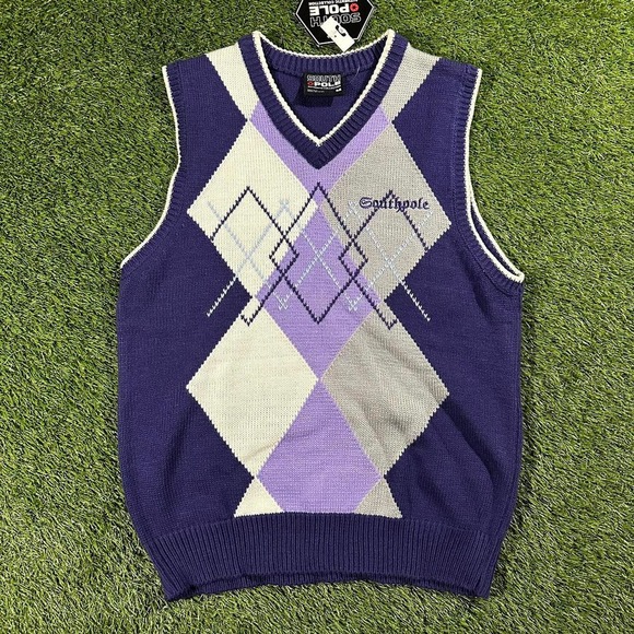Y2K Southpole Sweater Vest - Picture 1 of 5